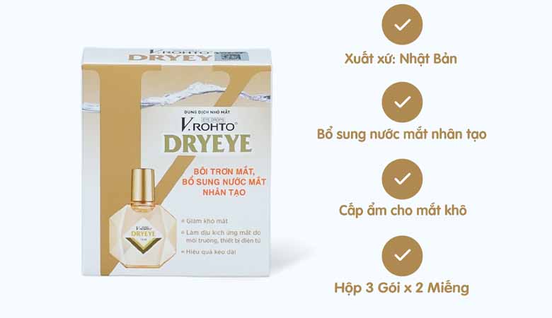 V.Rohto Dryeye có tốt không? Đánh giá ưu nhược điểm trước khi sử dụng