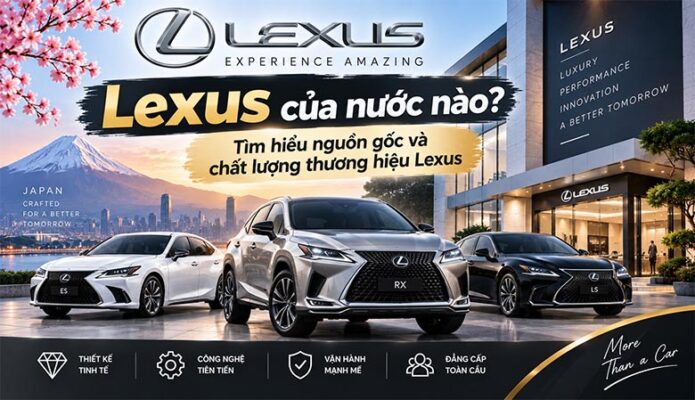 Lexus của nước nào? Tìm hiểu nguồn gốc và chất lượng thương hiệu Lexus
