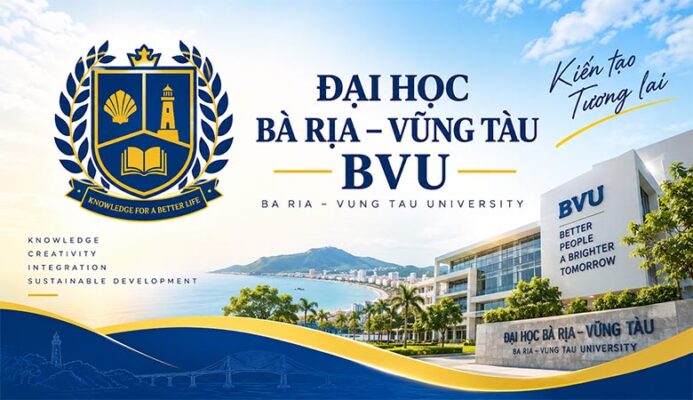 Tải Logo Đại Học Bà Rịa – Vũng Tàu – BVU PNG, AI, SVG, Vector Chuẩn Đẹp